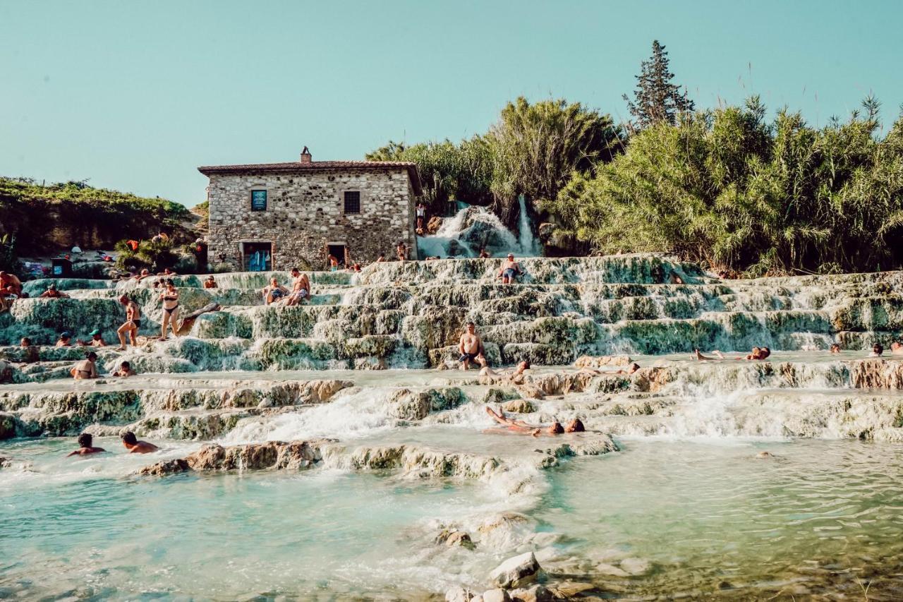 Agriturismo Bio Aia Della Colonna Saturnia Bagian luar foto